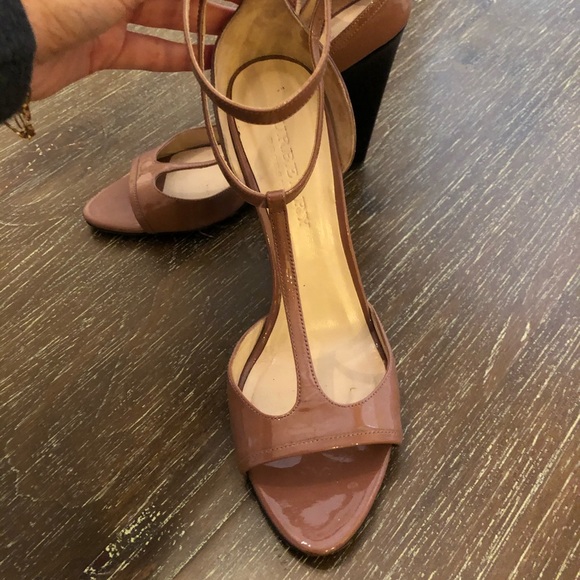 BURBERRY Prorsum wedge heels nude shoes - Picture 5 of 9